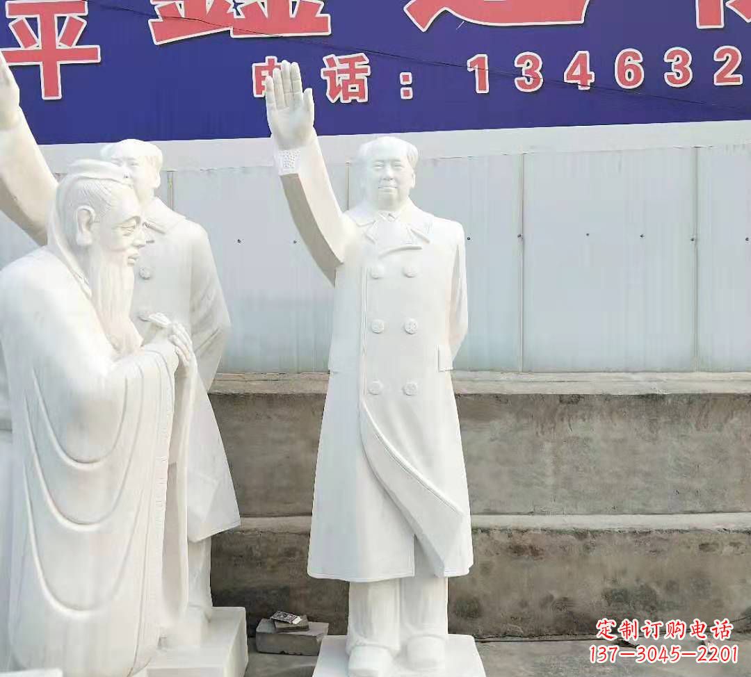 河南中领雕塑:主席石雕,刻画你的荣耀