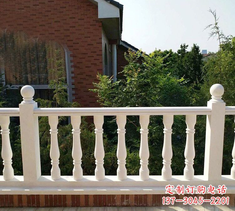 河南汉白玉欧式栏杆石雕