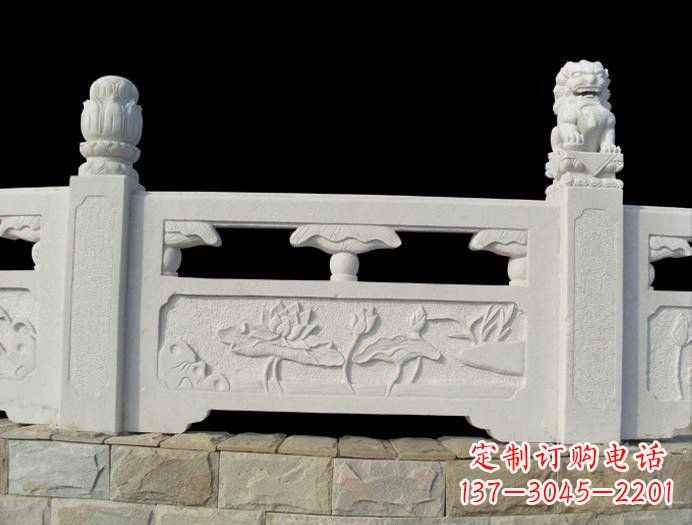 河南汉白玉桥梁栏板雕塑