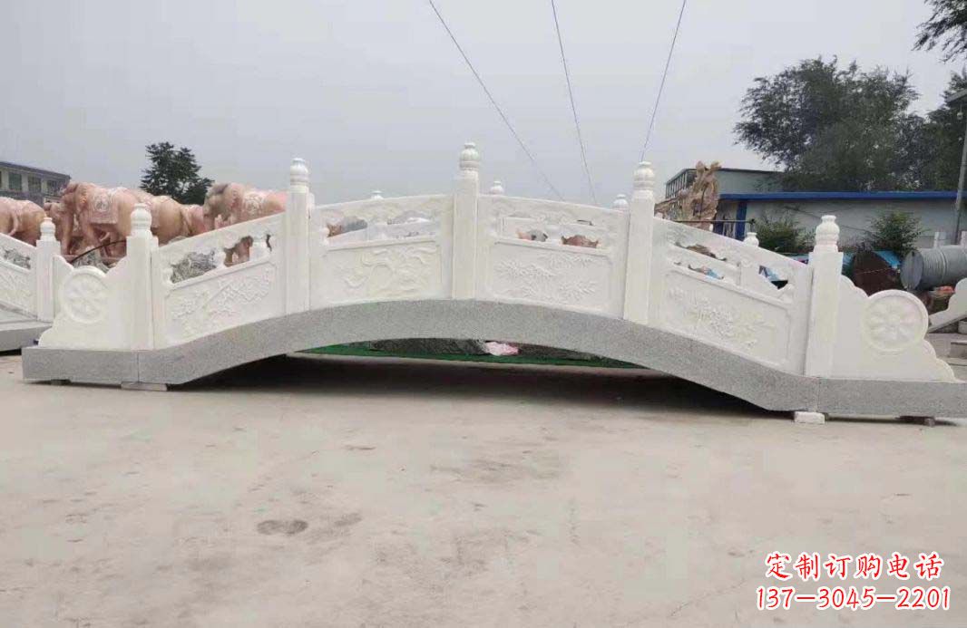 河南汉白玉石桥雕塑