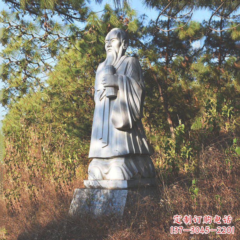 河南传承中国传统文化,让古代名人雕像永驻心中