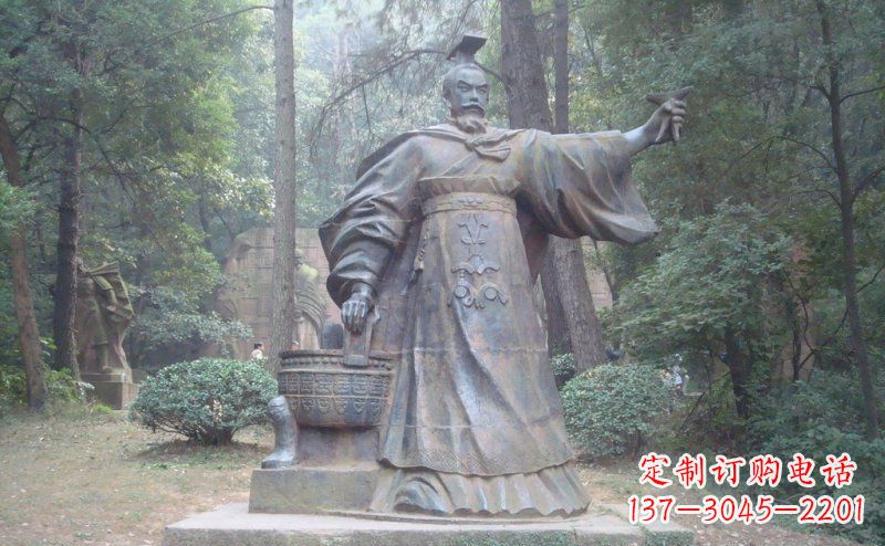 河南拥有汉武帝神韵的非凡雕塑