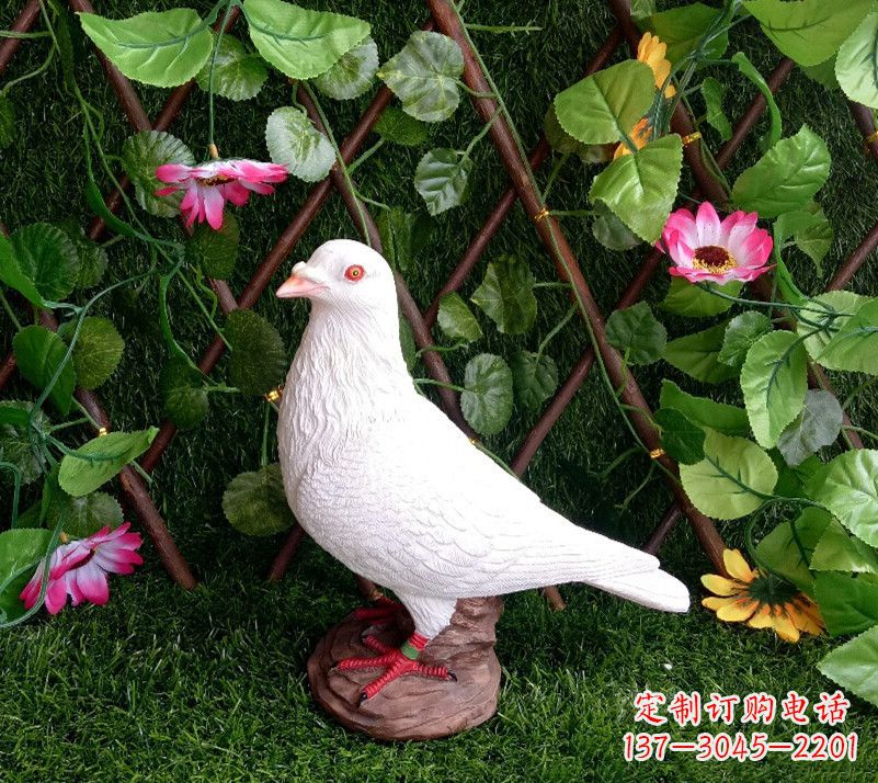河南定制雕塑,让和平鸽飞向每一个家庭