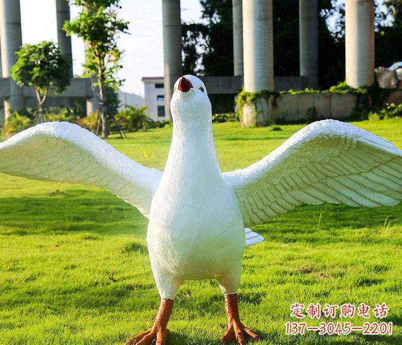河南和平鸽图片雕塑
