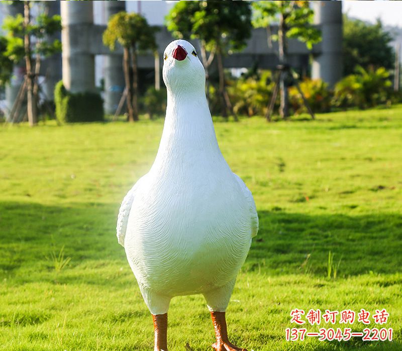 河南中领雕塑:和平鸽雕塑
