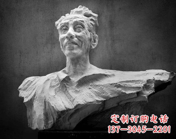 河南贺绿汀石雕头像——致敬中国当代音乐传奇