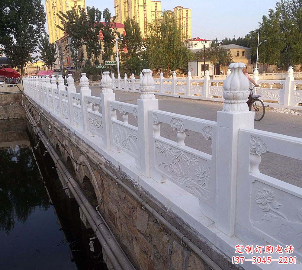 河南精美大气的城市栏板石雕