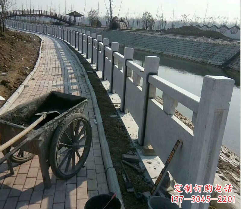 河南精美大理石栏杆石雕