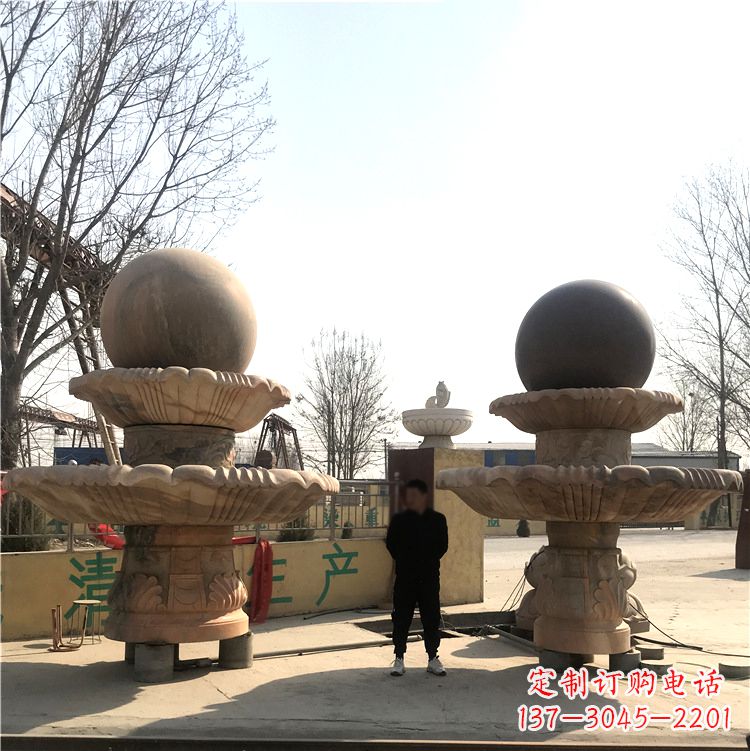 河南花园石头喷泉雕塑,为家园带来新的活力