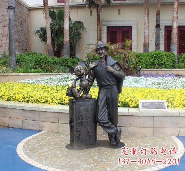 河南为尊贵客户打造彰显美感的高质量老鼠雕塑