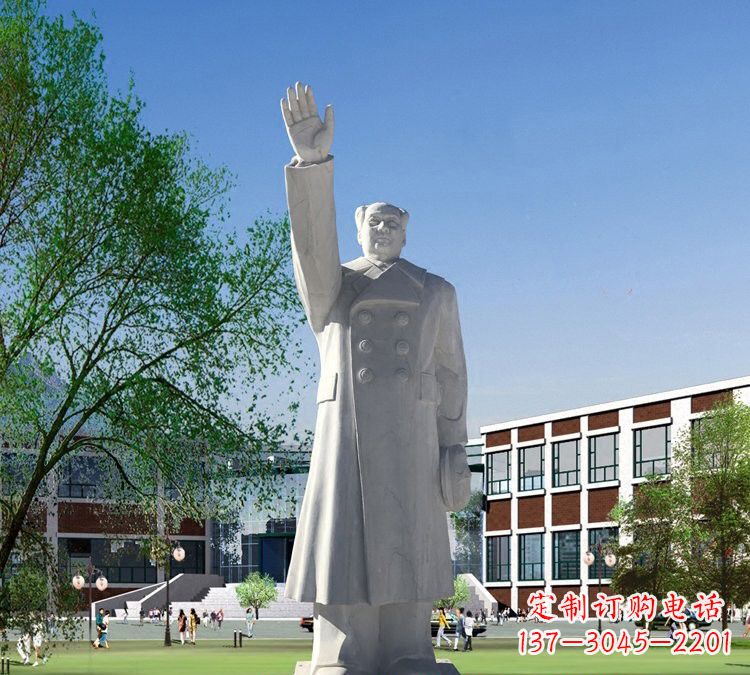 河南品质精湛的毛主席石雕