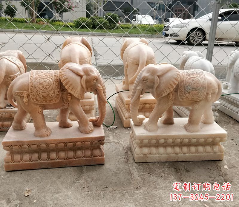 河南品质过硬的石雕大象