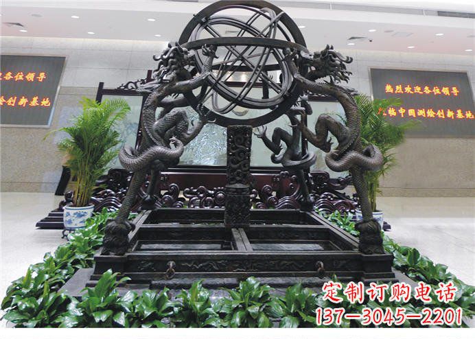 河南浑天仪古铜雕:将古雅气息带入家居