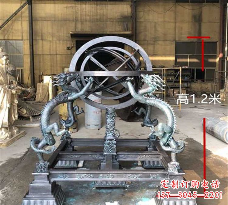 河南浑天仪古代仪器校园景观雕塑