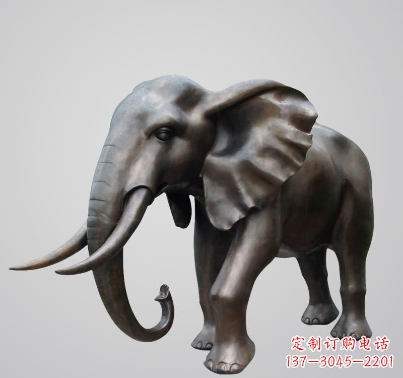 河南神秘古典,欣赏大象雕塑