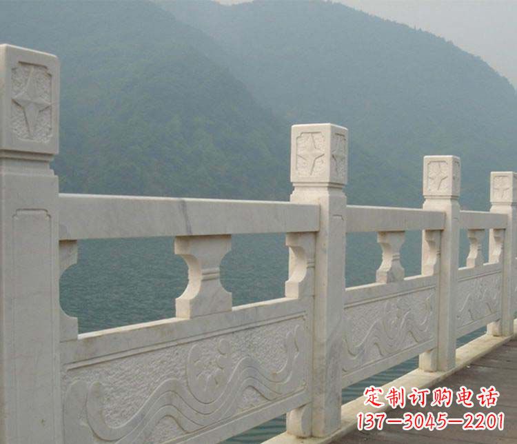 河南中领雕塑:景区大理石栏板石雕
