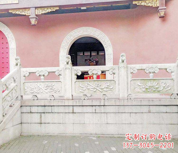 河南中领雕塑:大理石栏板雕塑