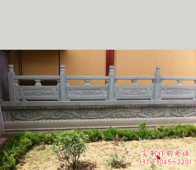 河南尊贵而古典的大理石栏板雕塑