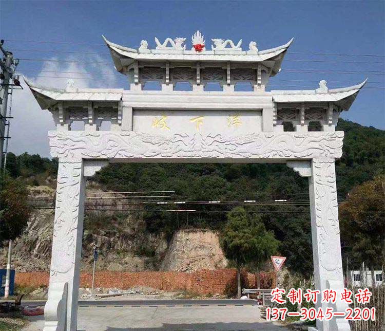 河南中领雕塑是一家专注于牌坊雕塑设计与定制的…