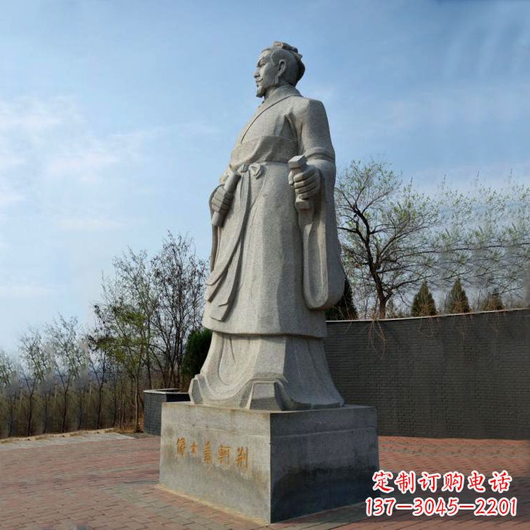 河南中国荆轲铜雕塑,给景区广场趣味增添历史感