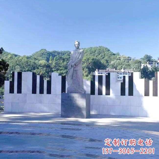河南聆听聂耳石的音乐精魂,品味杰出音乐家的艺术雕塑