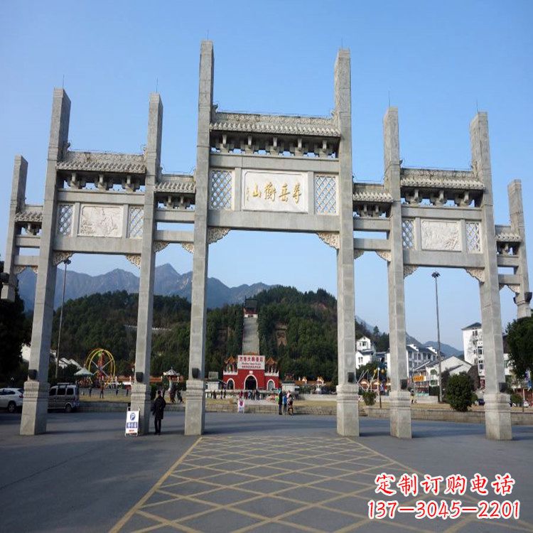 河南牌坊石雕塑——精美、耐久、特色