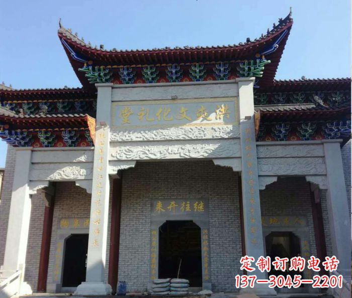 河南景区三门石雕牌楼 (4)