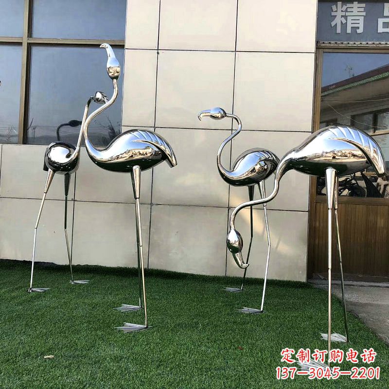 河南火烈鸟雕塑,缔造完美艺术品