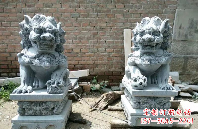 河南中领雕塑狮子雕塑,让您的空间格外有神韵