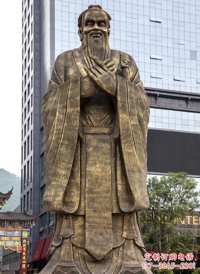 河南传承古代名人铜雕,一件件精美雕塑装点你的生活