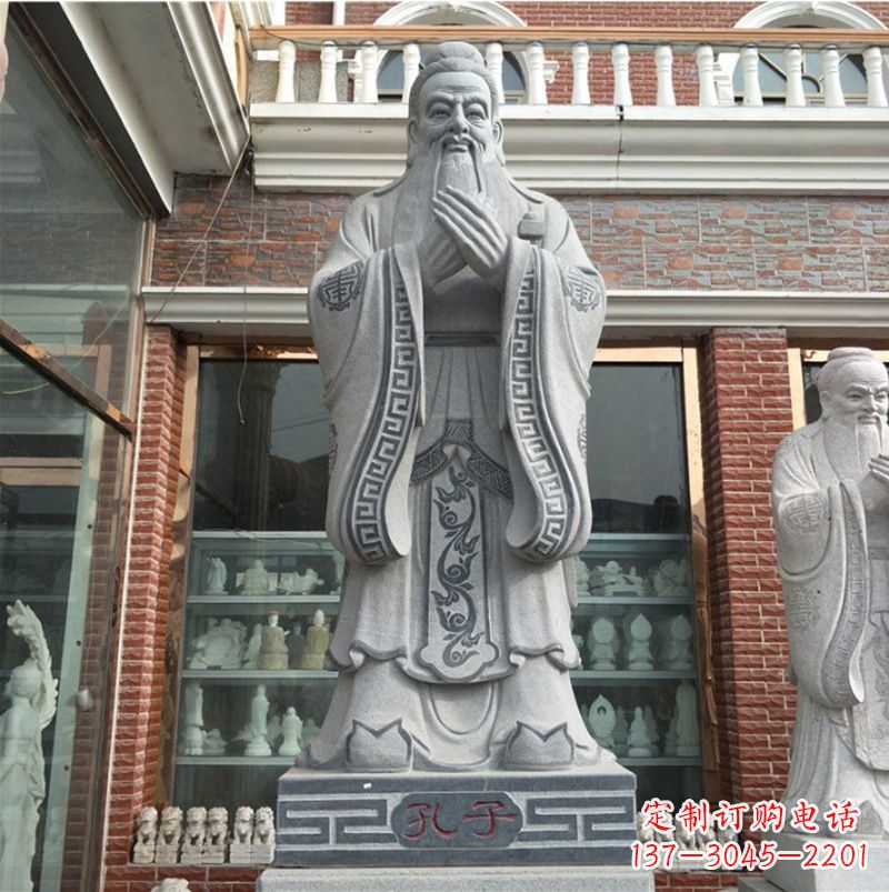 河南传承历史的伟大孔子雕塑