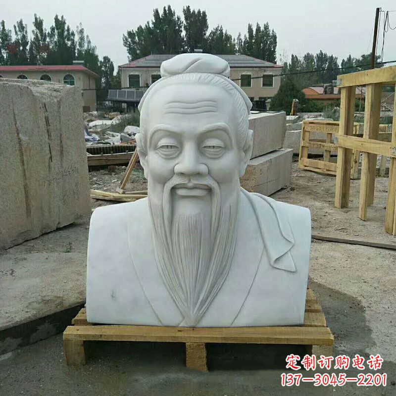 河南精致孔子雕塑,欣赏传统文化风采