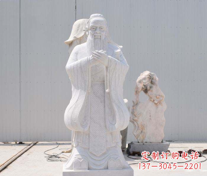 河南孔子古代名人石雕 (4)