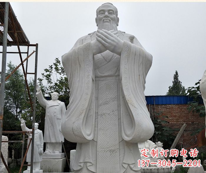河南孔子古代名人石雕 (5)
