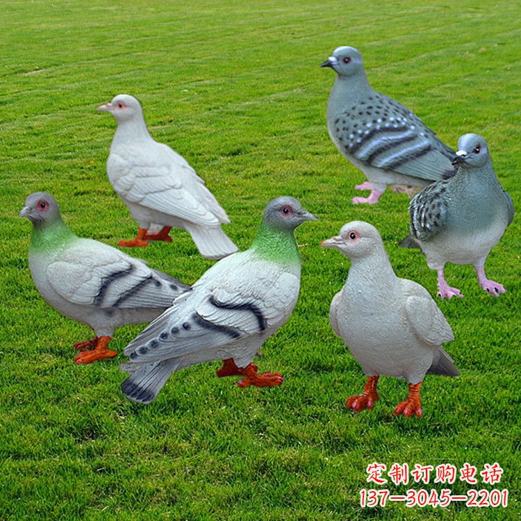 河南兰州和平鸽雕塑