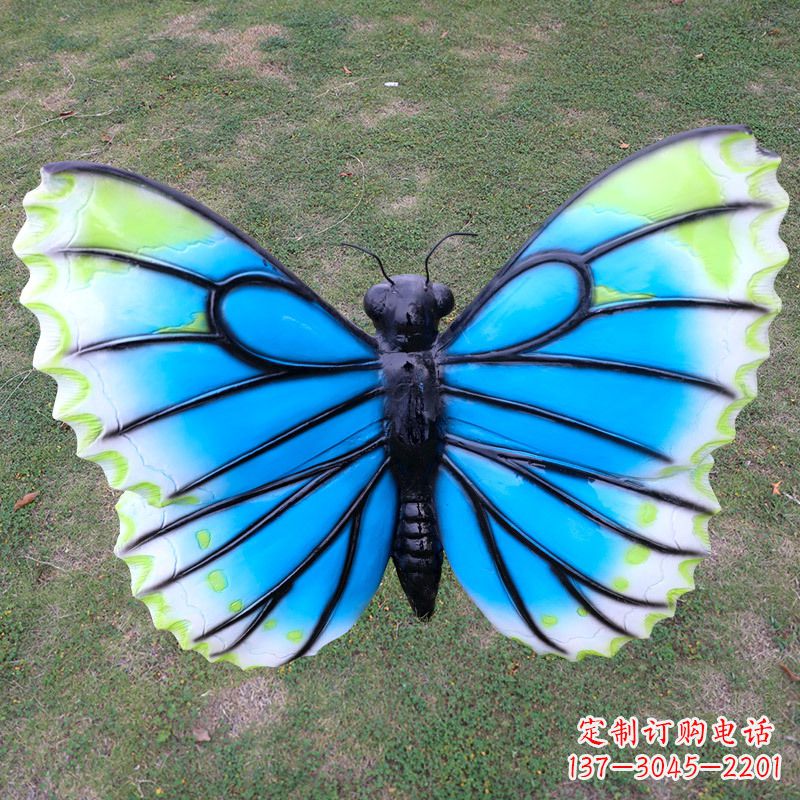 河南全新设计的蝴蝶雕塑仿真摆件