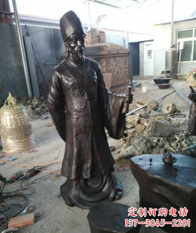 河南精美雕塑,展现古代名医李时珍的传奇