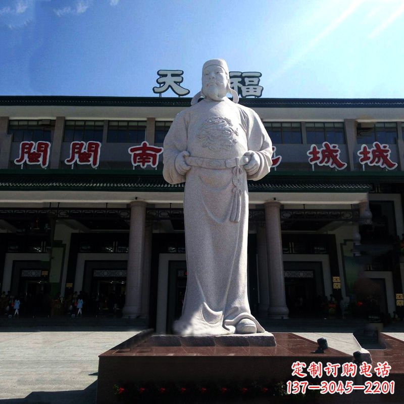 河南喜迎百年李世民白玉雕像