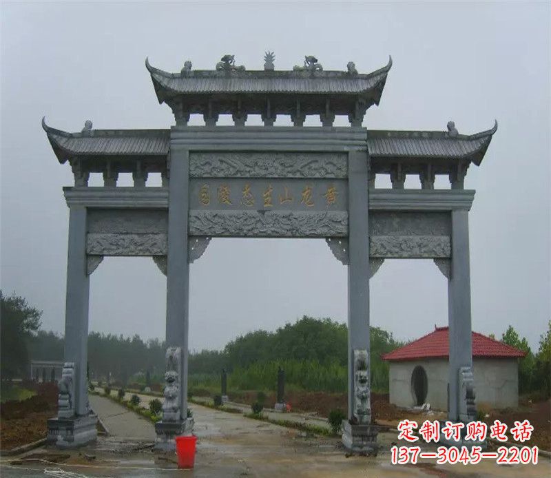 河南传承古典,艺术铸就灵动雕塑——中领雕塑定制牌坊石雕
