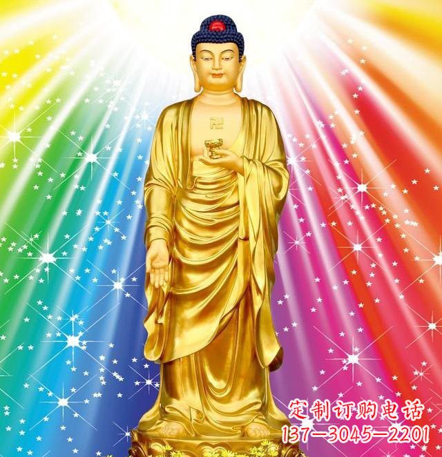 河南中领雕塑推出的鎏金如来神佛铜雕,专为仪式…