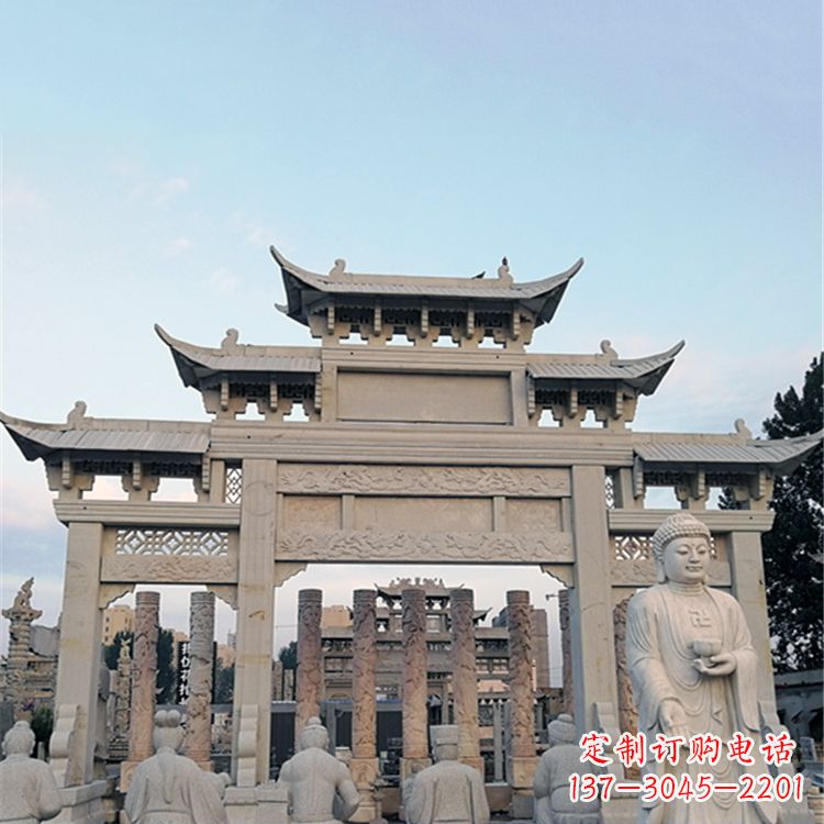 河南六门石雕牌坊