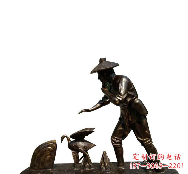 河南精湛工艺,精致鸬鹚雕塑
