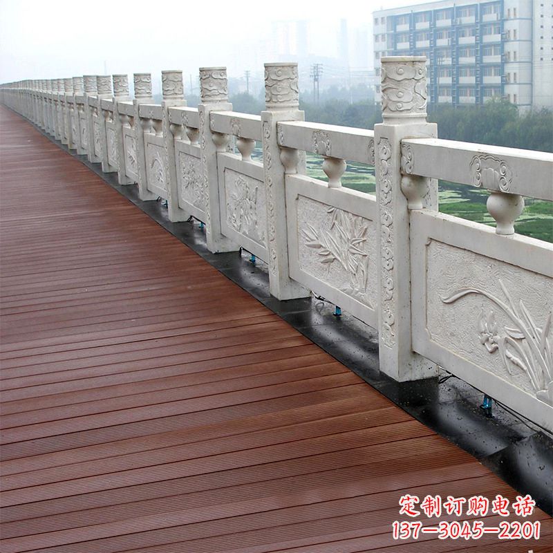 河南中领雕塑|路桥石栏板雕塑