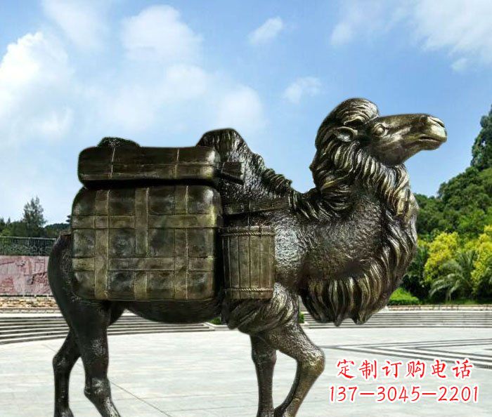 河南铜骆驼雕塑:让传统的艺术回归