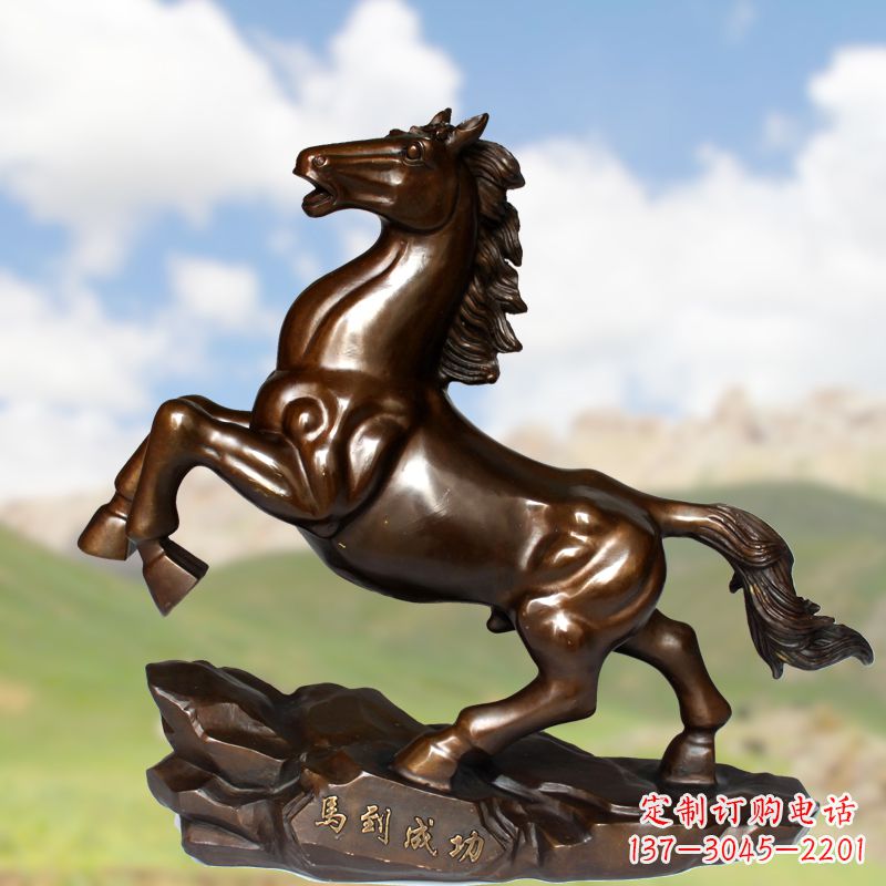 河南马到成功雕塑——传承工艺,走向国际