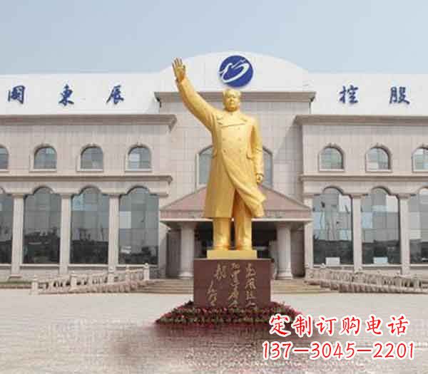 河南精美毛泽东铜雕,唯美观赏一生