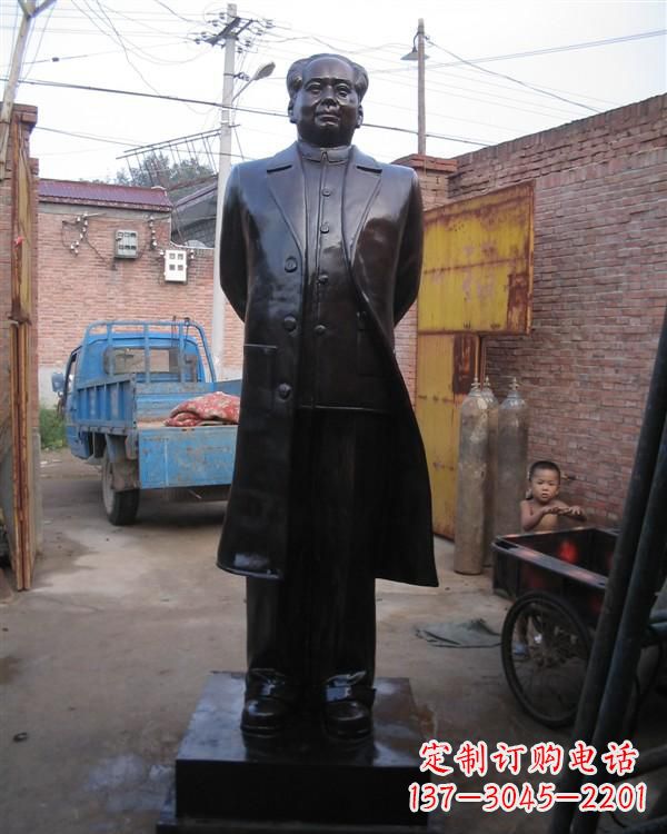 河南毛主席伟人铜雕