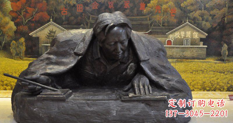 河南雕刻毛主席专属铜雕