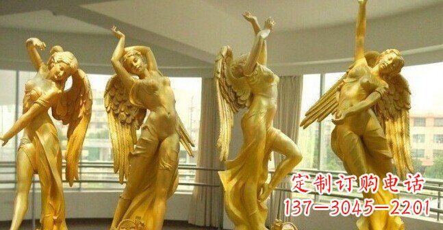 河南西方天使雕塑,精美绝伦