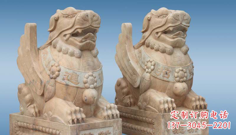 河南中领雕塑:传承古老传统,精心雕琢貔貅石雕